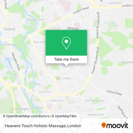 Heavens Touch Holistic Massage map