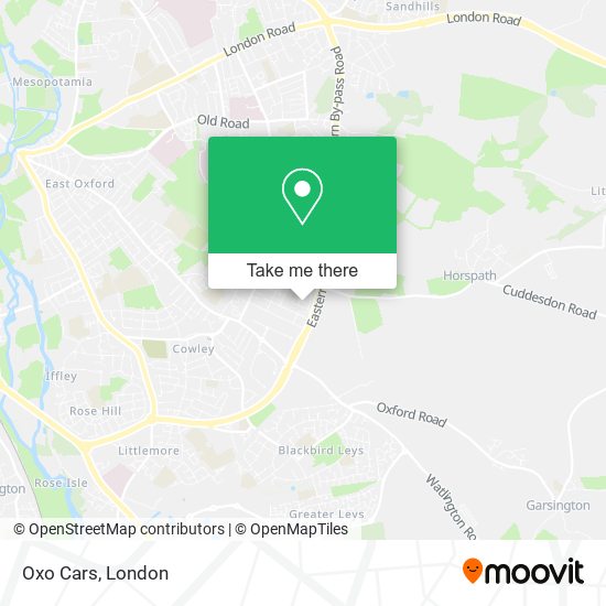 Oxo Cars map