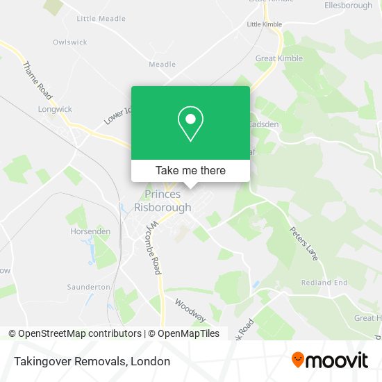 Takingover Removals map