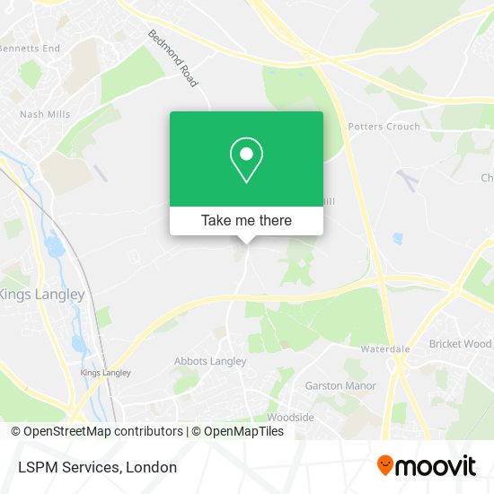LSPM Services map