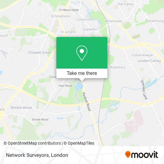 Network Surveyors map