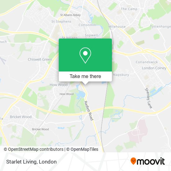 Starlet Living map