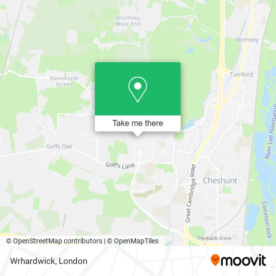 Wrhardwick map
