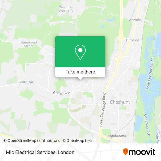 Mic Electrical Services map