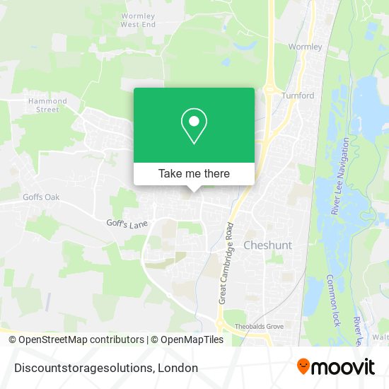 Discountstoragesolutions map