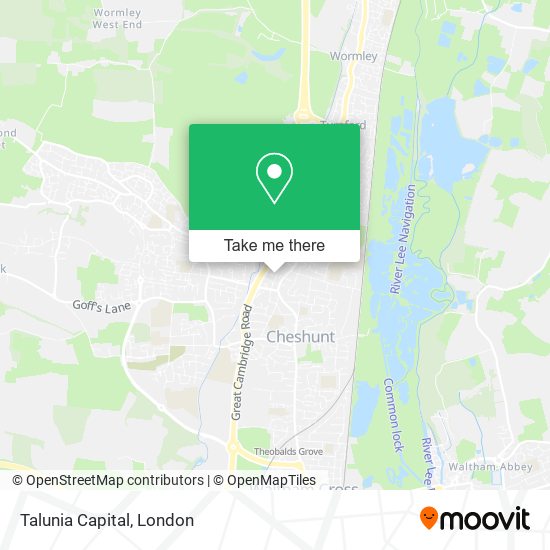 Talunia Capital map