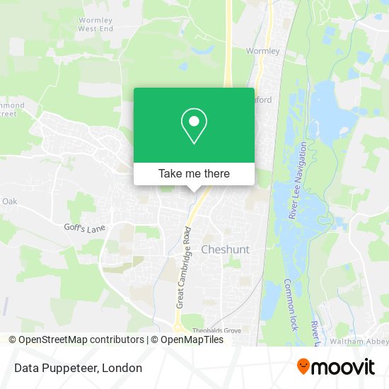 Data Puppeteer map