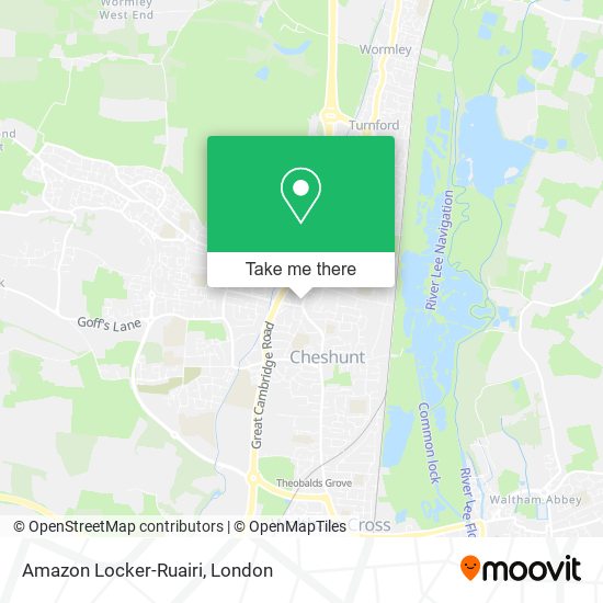 Amazon Locker-Ruairi map