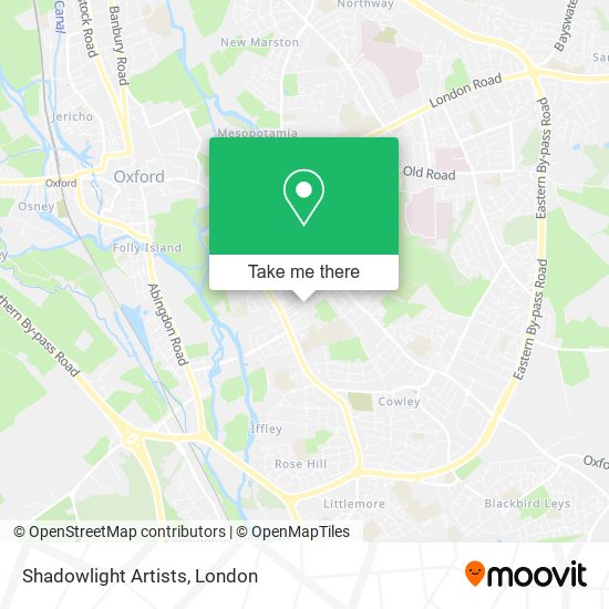 Shadowlight Artists map