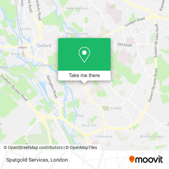 Spatgold Services map