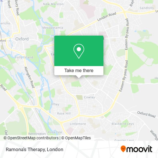 Ramona's Therapy map