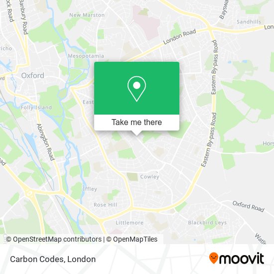 Carbon Codes map