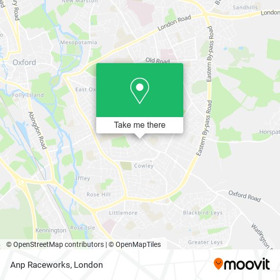 Anp Raceworks map