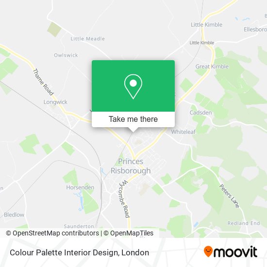 Colour Palette Interior Design map