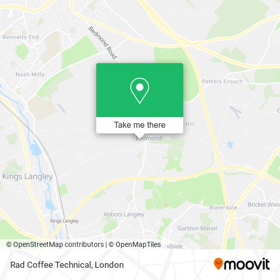 Rad Coffee Technical map