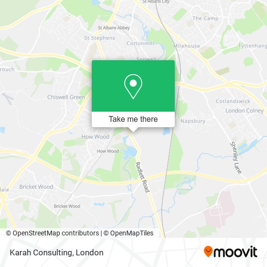 Karah Consulting map