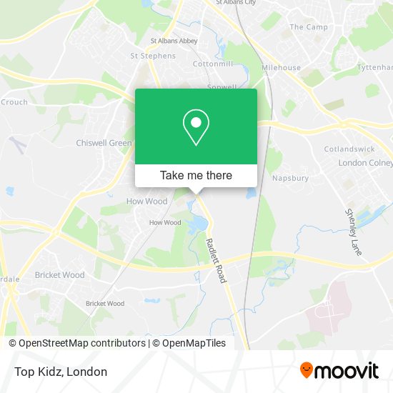 Top Kidz map