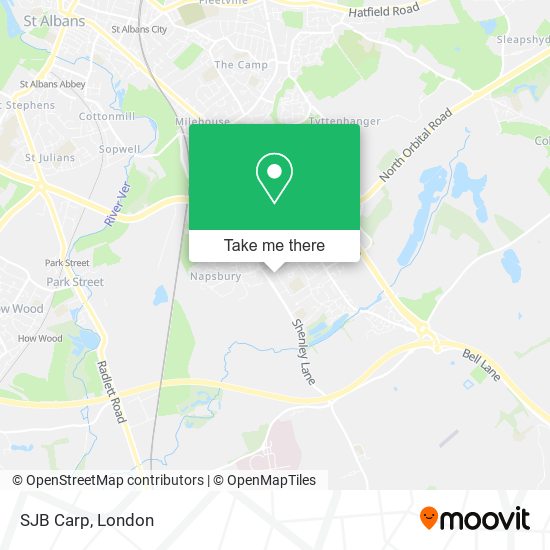SJB Carp map