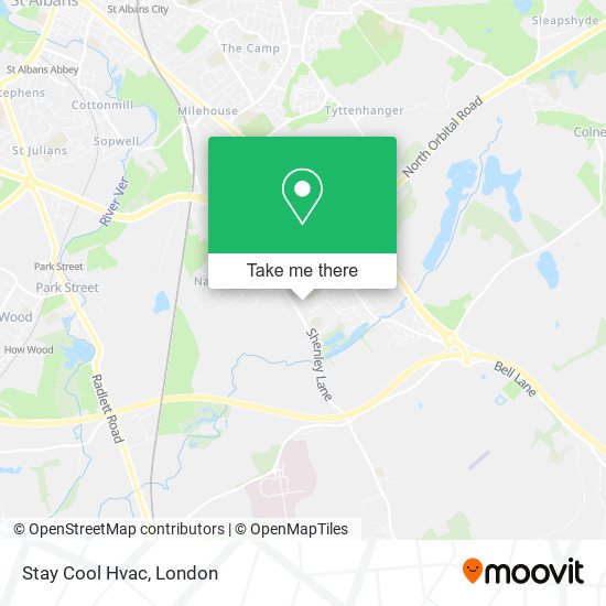 Stay Cool Hvac map