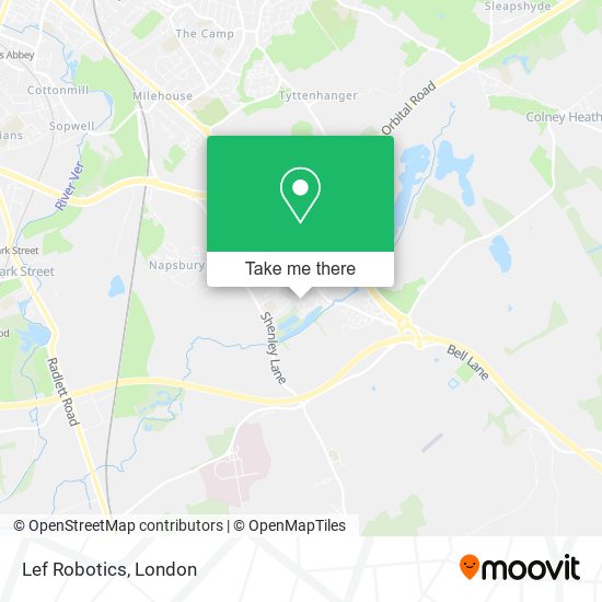 Lef Robotics map