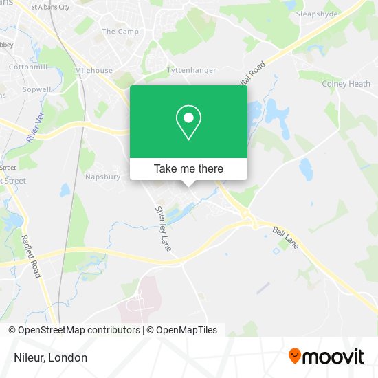 Nileur map
