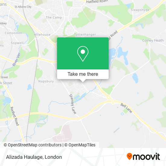 Alizada Haulage map