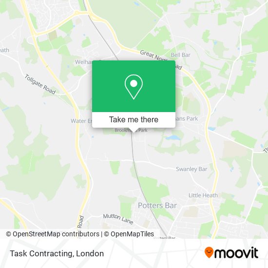 Task Contracting map