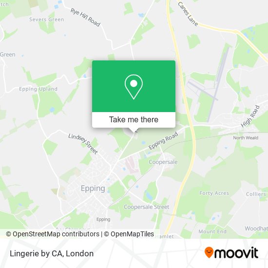 Lingerie by CA map
