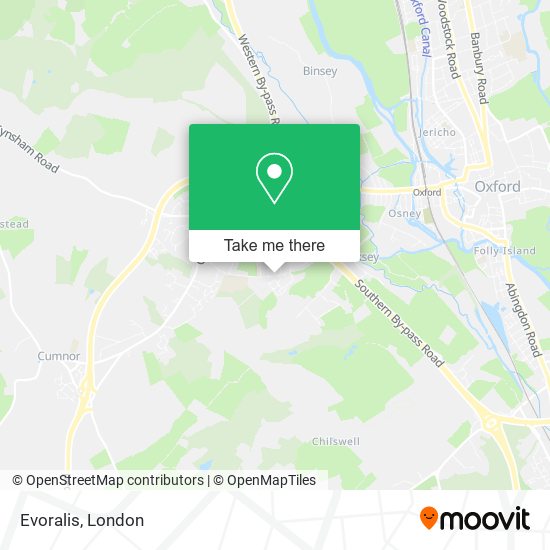 Evoralis map