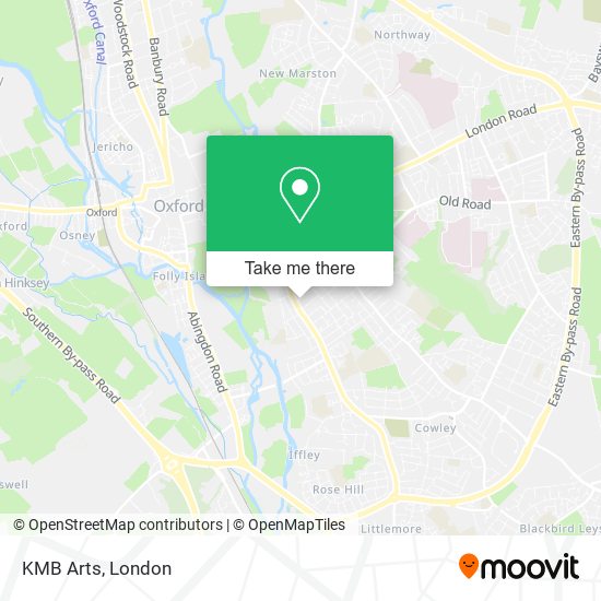 KMB Arts map