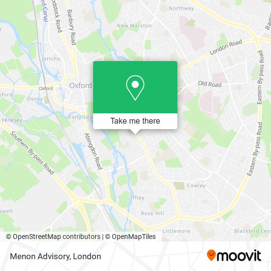 Menon Advisory map