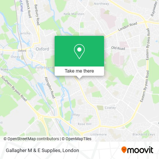Gallagher M & E Supplies map