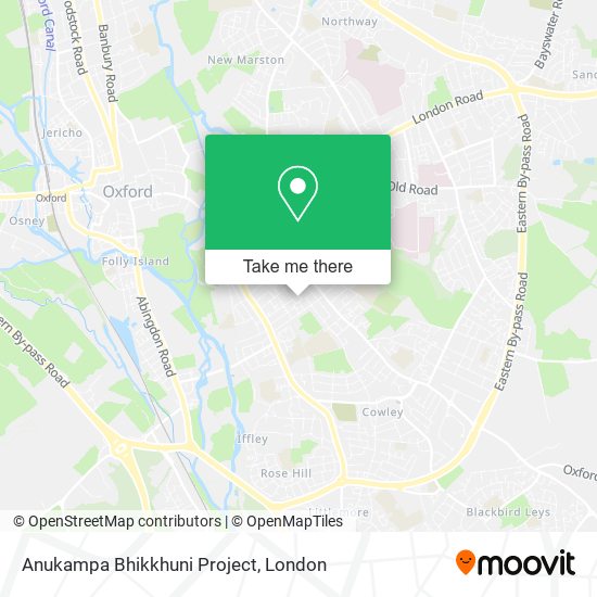 Anukampa Bhikkhuni Project map
