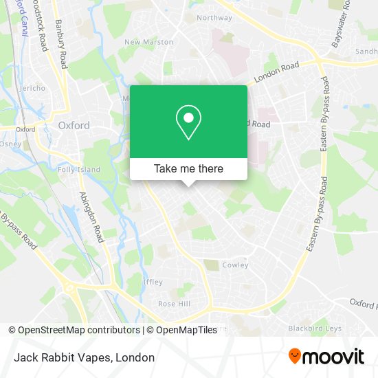 Jack Rabbit Vapes map