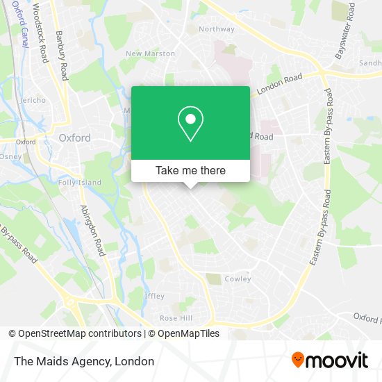The Maids Agency map