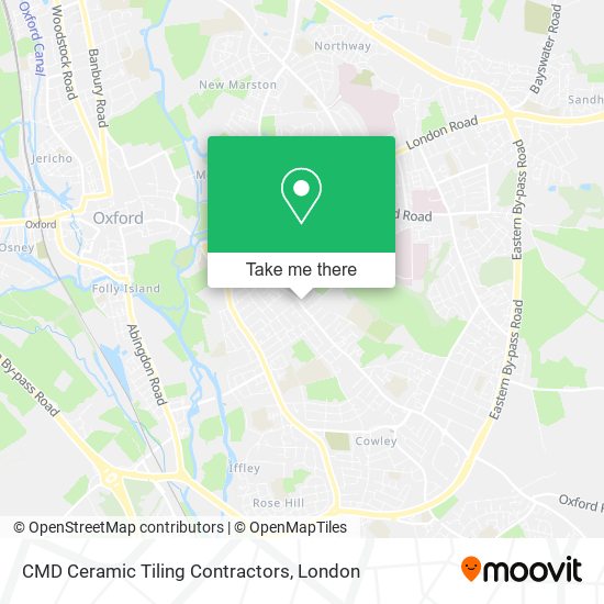 CMD Ceramic Tiling Contractors map