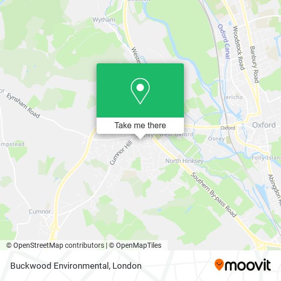 Buckwood Environmental map