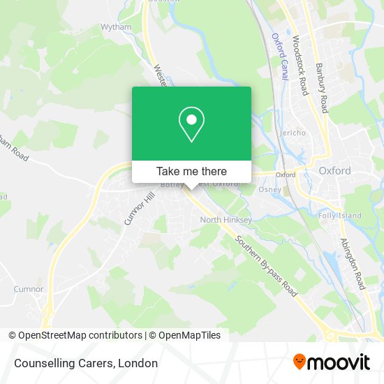 Counselling Carers map