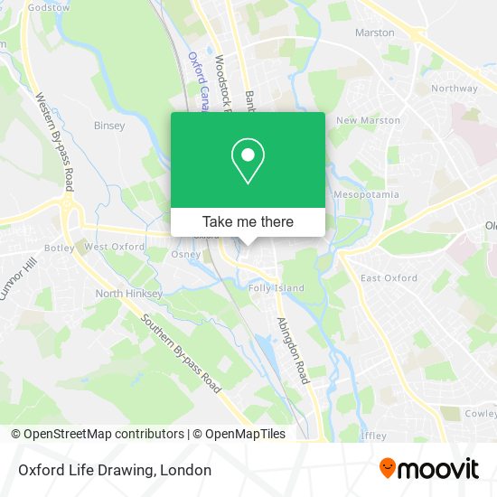 Oxford Life Drawing map