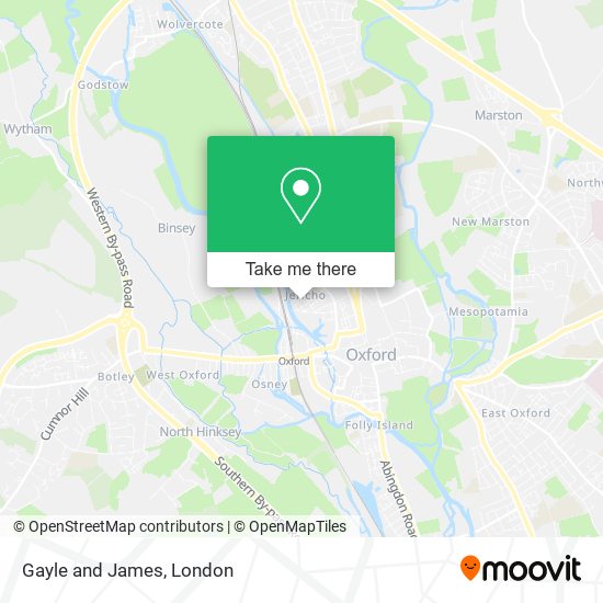 Gayle and James map