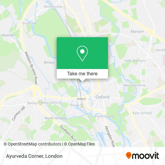 Ayurveda Corner map
