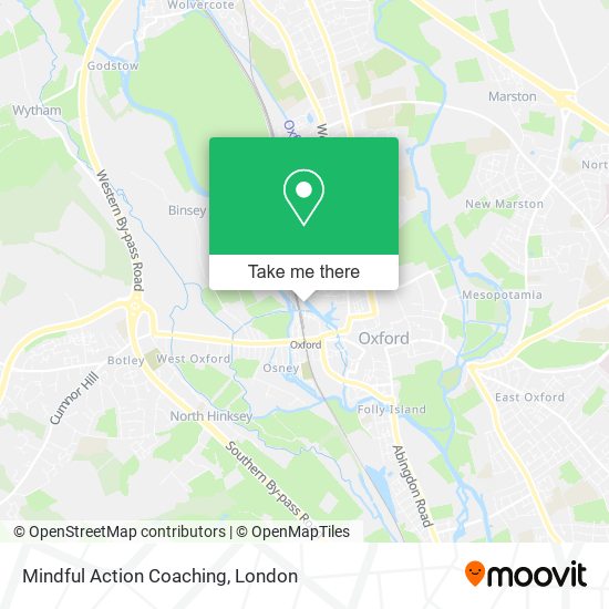 Mindful Action Coaching map