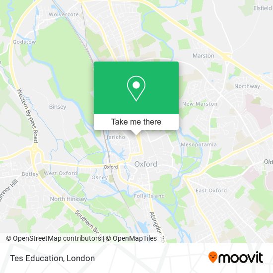 Tes Education map