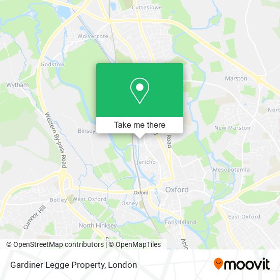 Gardiner Legge Property map