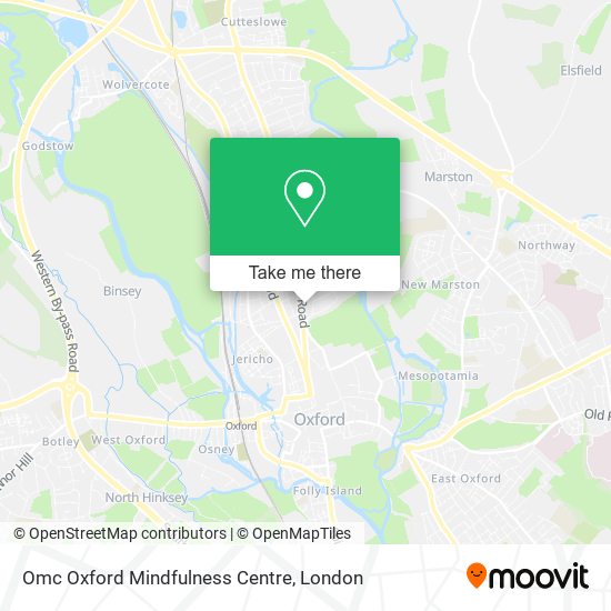 Omc Oxford Mindfulness Centre map