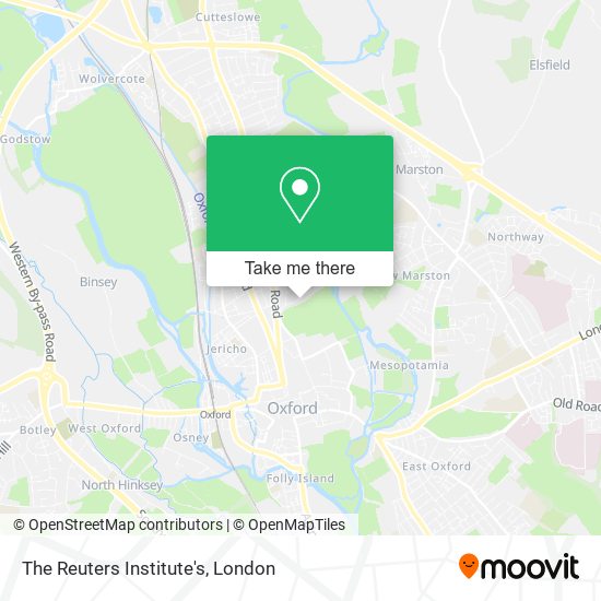 The Reuters Institute's map