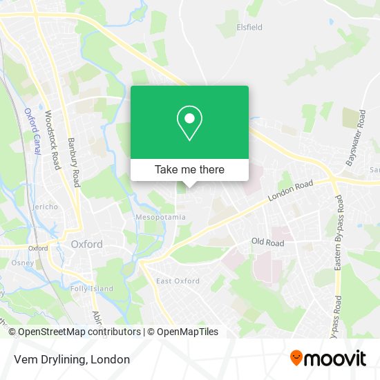 Vem Drylining map