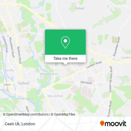Ceeti Uk map
