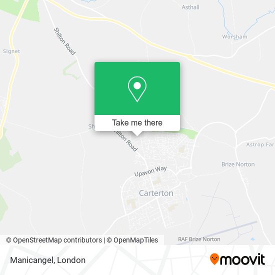 Manicangel map