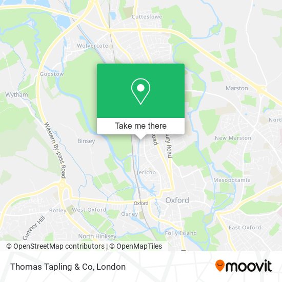 Thomas Tapling & Co map